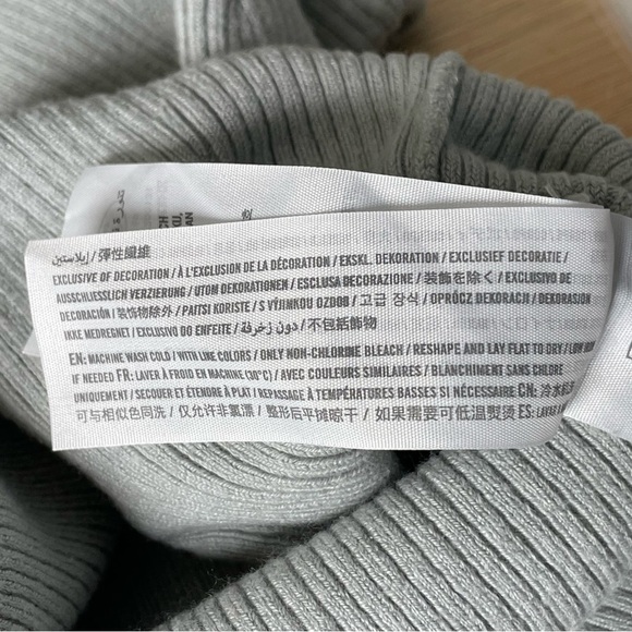 Abercrombie & Fitch Ribbed Sweater Double Slit Midi Skirt - 47063 - Picture 11 of 13